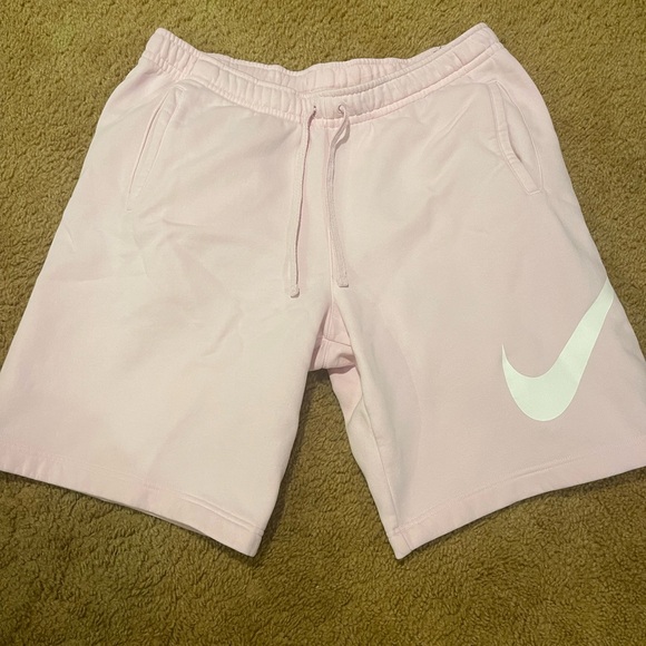 Pink Nike Sweatshorts - Picture 1 of 4
